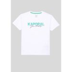 T - shirt - kaporal - orico - blanc - 100% coton - gar�on