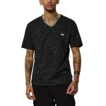 Kaporal - t - shirt chiné noir homme beter Kaporal - t - shirt chiné noir homme beter