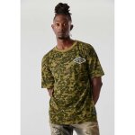 T - shirt kaki camouflage homme - kaporal - ramon - manches courtes - coupe droite - 100% coton