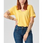 Kaporal - t - shirt manches courtes - jaune - s - jaune - tee - shirts et polos femme