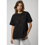 Kaporal - t - shirt noir femme vertu