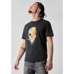 T - shirt homme noir 100% coton - kaporal - naint