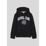 Sweatshirt � capuche - kaporal - oscar - noir - int�rieur molletonn� - poche kangourou