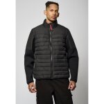 Kaporal - veste zippée bi - matière noire homme lach Kaporal - veste zippée bi - matière noire homme lach
