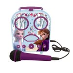 Karaok� enfant - lexibook - mon karaoke secret portable reine des neiges - fonction karaok� et enceinte ...