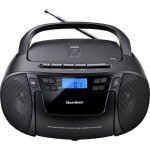 Karcher rr 5045 radio - lecteur cd fm aux cd cassette fm usb noir