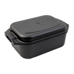 Karcher sauteuse induction en fonte d?aluminium 2en1 avec couvercle / plat de cuisine 87 litres 415 x ...