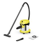 Aspirateur sans sac krcher 1. 628 - 425. 0 acier inoxydable jaune