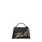 Karl lagerfeld sac bandouli�re essentials a1w30036 noir dor� 992 black / gold