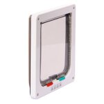 Karlie chati�re verrouillable � 4 voies porta 192x5x20 cm blanc 444535