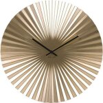 Horloge murale - karlsson - ka5657gd - mtal or - design contemporain -  suspendre