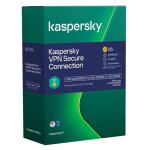 Kaspersky vpn secure connection 5 postes / 1 an