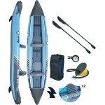 Kit kayak gonflable 2 places roatan avec rames et gonfleur - zray