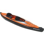 Kayak sevylor pointer - gonflable orange pour adulte - idal pour les excursions ctires