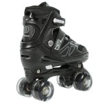 Kedia. roller skates quad rollers pour mixte noir taille m patins � roulettes double rang�e pu 4 roues ...