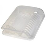 Keeeper keeeper egouttoir  vaisselle pierre avec plateau noir noir noir