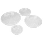 Keenso plateau de soucoupe pour plantes lot de 20 soucoupes pour plantes pot de fleurs soucoupe plateau ...