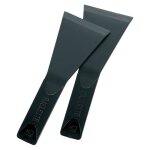 Kela 66667 pillon lot de 8 spatules  raclette nylon noir 13 x 5 x 2 cm: cuisine & maison
