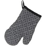 Kela gant gianna carreaux black 28 x 18 cm