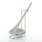 Kela - repose cuillre - butler - argent brillant