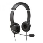 Casque hi - fi usb - kensington - intra - auriculaire - micro flexible - confort rembourr� - noir