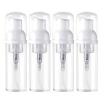 Kentop 4pcs 60ml bouteilles vide plastique flacons pompe vide de voyage pour huile solaire shampooing ...