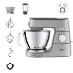 Kenwood kvc85. 124. si - robot ptissier titanium chef baker - 2 bols en inox 35l et 5l - balance intgre ...