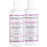 & apr�s - shampoing � la biotine et collag�ne - kerargan - volume et brillance - 1000 ml - sans sulfate ...