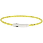 Kerbl - collier led jaune - 65 cm x 10 mm - maxi safe - jaune