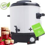 Kesser confiturier lectrique 27 l marmite  vin chaud 1800 w distributeur de boissons chaudes autocuiseur ...