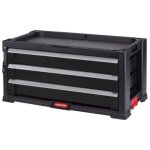 Keter servante  outils 3 tiroirs - 59 x 29 x 26 cm