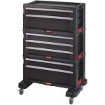 Keter servante  outils 7 tiroirs - modulable avec verouillage centralis - 60 x 38 x 83 cm sur roulettes ...