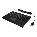 Clavier filaire keysonic ack - 3410 avec pav� tactile usb - raidsonic - noir