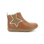 Kickers boots vermillon camel or