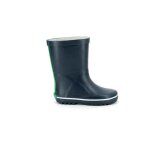 Bottes - kickers - kickrain - marine - caoutchouc - haute tige