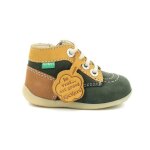 Kickers bottillons bonzip - 2 kaki