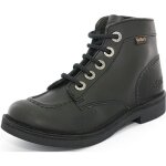 Kickers bottillons kick col noir mixte