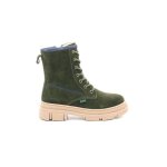 Bottillons - kickers - kick goji - kaki marine - mixte - lacets - hauteur moyenne