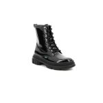 Kickers bottillons kick goji noir fille