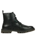 Kickers boots kick decklock noir femme