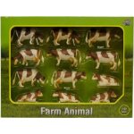 Kids globe ensemble de vaches jouet 12pcs taille 1:32 plastique 571968