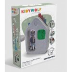 Station mto ducative - kidywolf - kidyweather - vert - pour enfants - intrieur