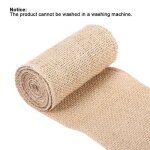 Chemin de table - kimiss - toile de jute - lin naturel - style rustique - 6 tailles disponibles