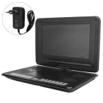 Kimiss lecteur dvd 13 lecteur dvd portable 110 - 240v 139 pouces r�solution 800 * 480 prise en charge ...