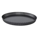 Moule � tarte - kimiss - profond - acier au carbone - antiadh�sif - fond amovible