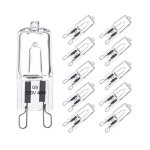 Kimjo ampoule g9 40w ampoule halogne g9 dimmable blanc chaud g9 ampoules capsule filament 480lm 230v ...