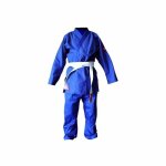 Kimono judo avec ceinture blanc coton yosihiro - azul - 110 cm Kimono judo avec ceinture blanc coton yosihiro - azul - 110 cm