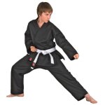 Kimono karaté danrho dojo line - noir - 160 cm Kimono karaté danrho dojo line - noir - 160 cm
