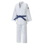 Kimono mizuno judo keiko 2 logo brod - blanc - 165 cm