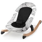 Kinderkraft finio balancelle transat pour bb chaise  bascule evolutif couleur : noir